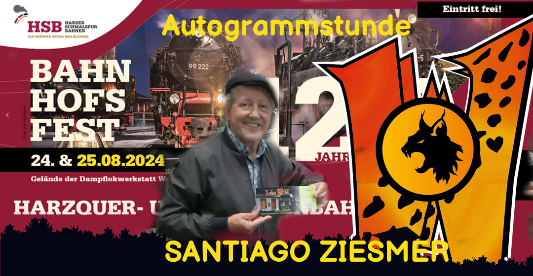 HSB Festwochenende am 24.-25.08 mit Santiago Ziesmer