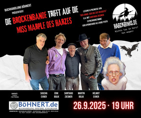 Lesung Brockenbande trifft auf