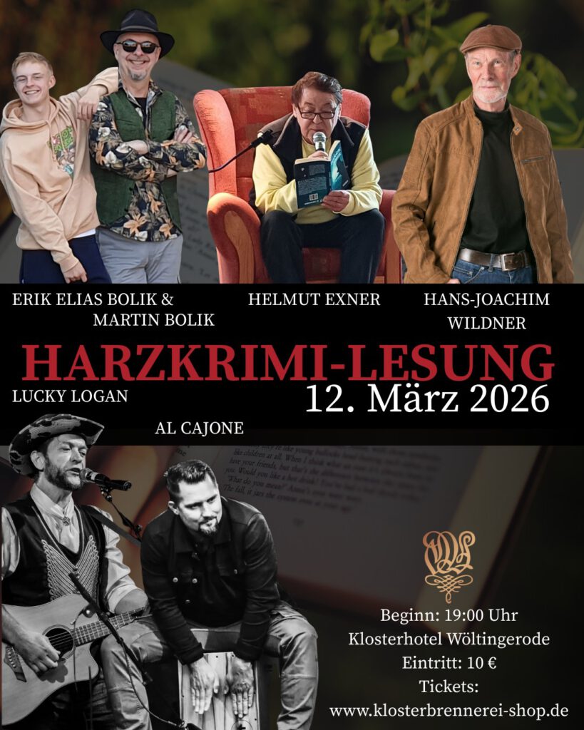 Poster Lesung Wöltingerode 12 März 2026